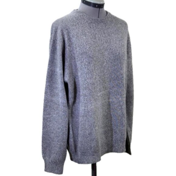 C by Bloomingdale's mens cashmere marble knit sweater, L - Picture 2 of 5